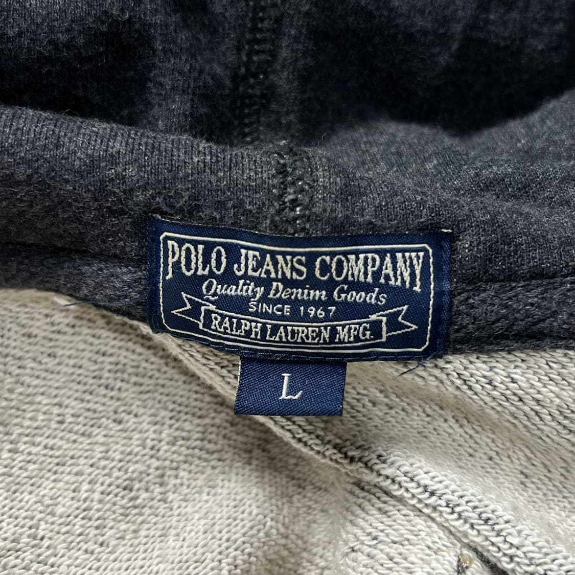 폴로 진스 컴퍼니 성조기 후드집업 L 상품이미지3