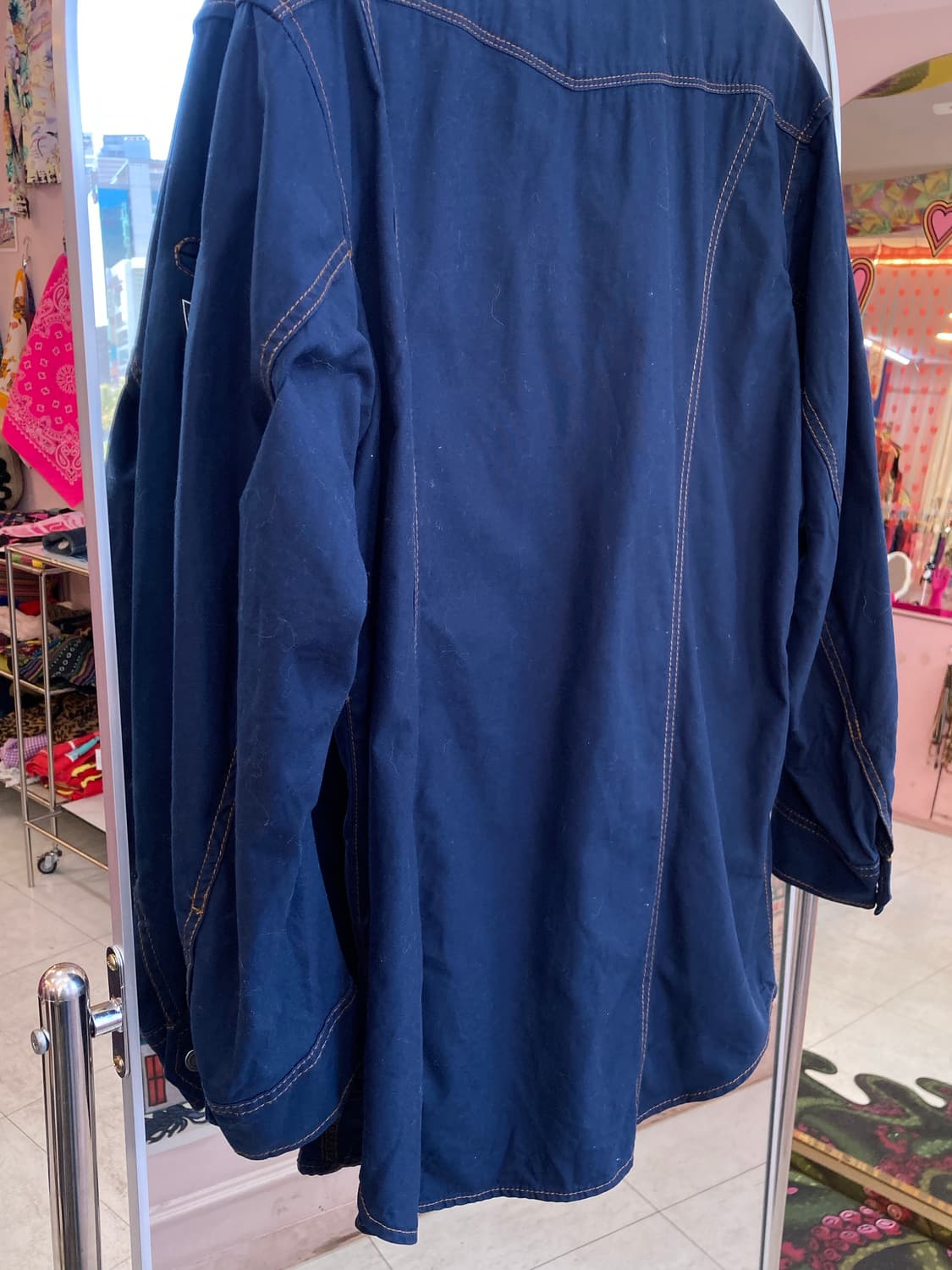 TWISTAS 네이비 버튼 자켓 상품이미지7