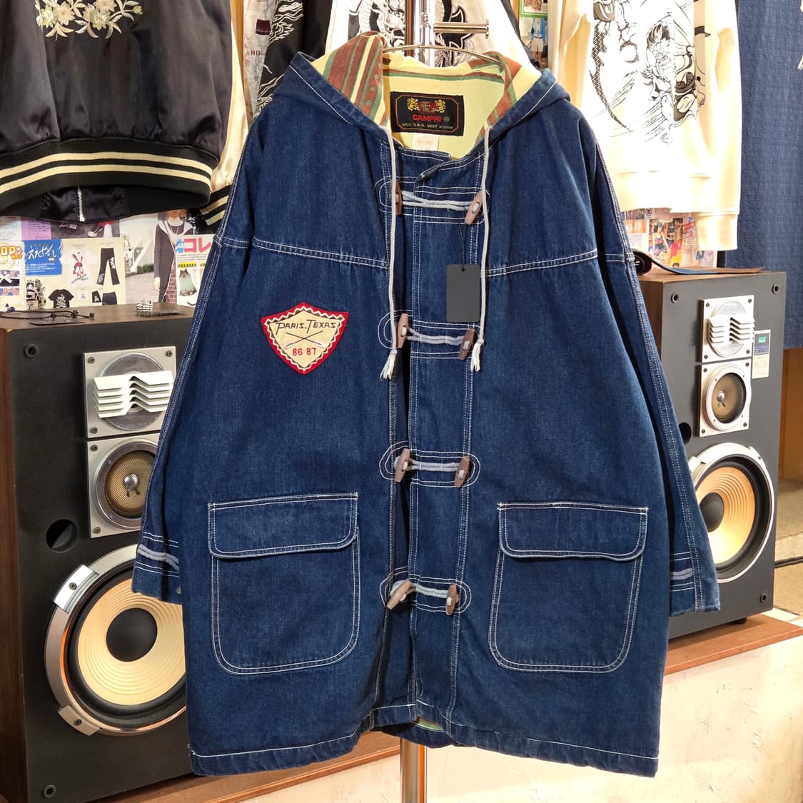 JPN 토글 떡볶이 후드 데님 자켓 상품이미지2