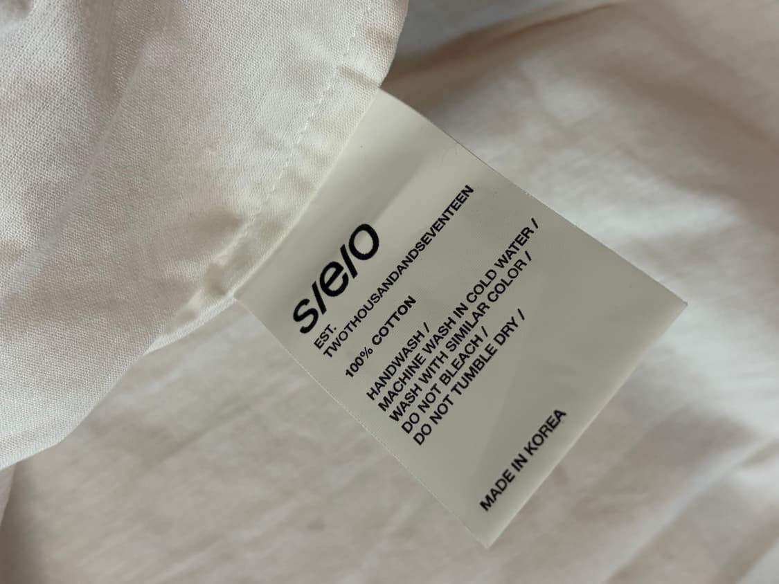s/e/o 더블셔츠 판매합니다. 상품이미지5