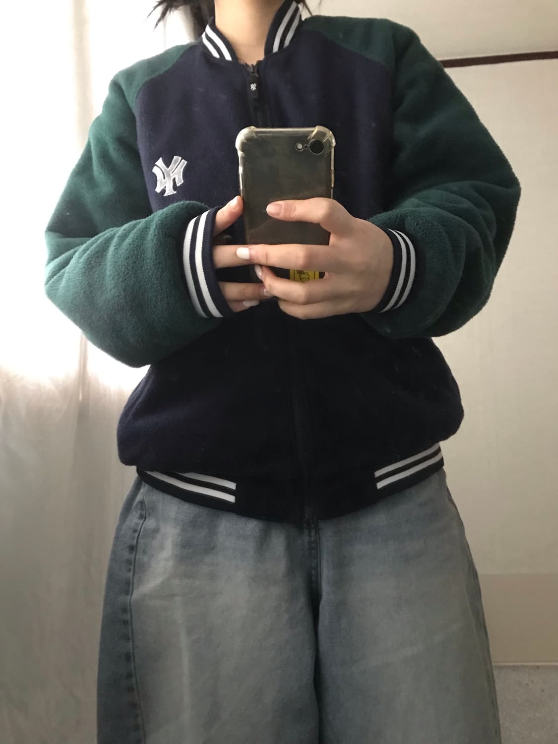 MLB 나그랑 누빔 후리스 상품이미지1