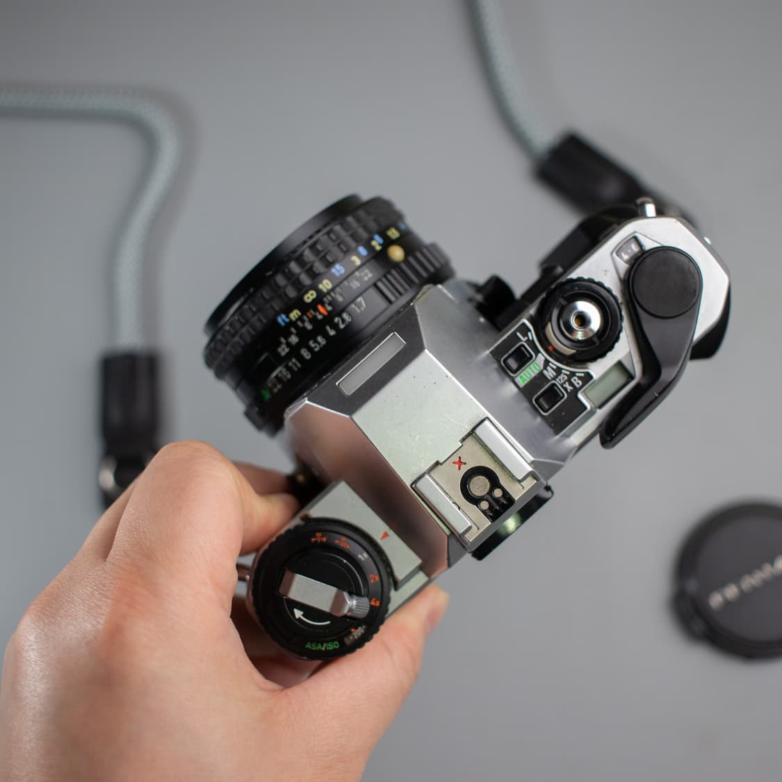 수동필름카메라 펜탁스 수퍼프로그램 (완전 오버홀 완료) 상품이미지8