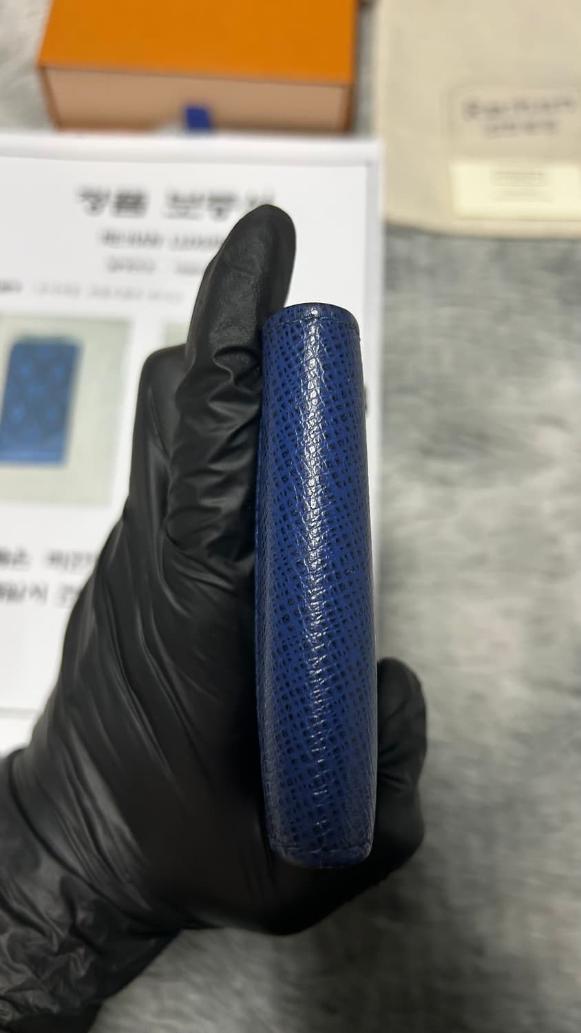 루이비통 코발트블루 반지갑 상품이미지7