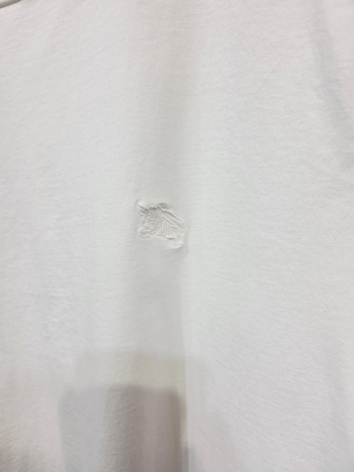 버버리 브릿 화이트 반팔 티셔츠_XL 상품이미지3