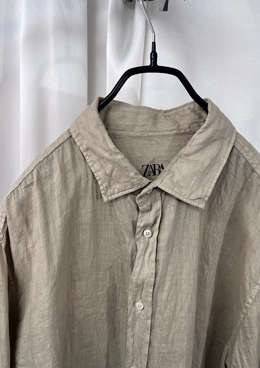 zara linen shirt  상품이미지2