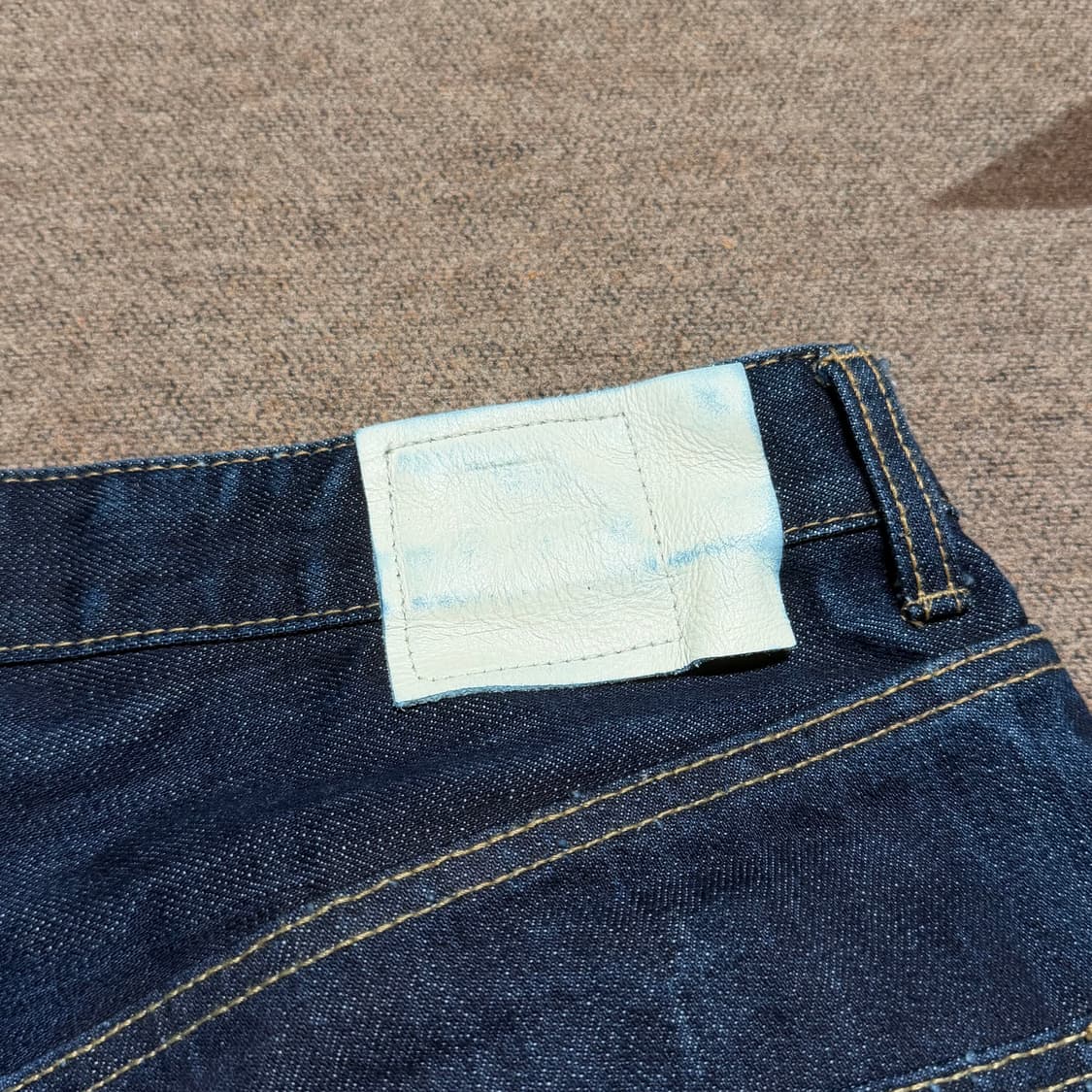 샌드파이퍼 셀비지 데님 쇼츠 34 헤비온스 버뮤다 반바지 상품이미지5