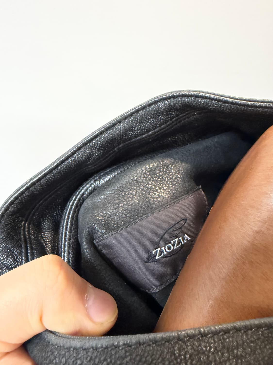 (95) ziozia 지오지아 고트스킨 염소가죽 자켓 상품이미지8