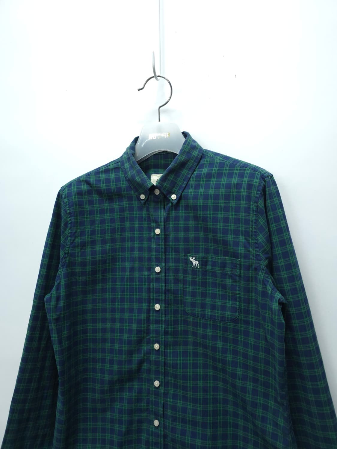 아베크롬비 그린체크 워싱셔츠 (여성55) 상품이미지2