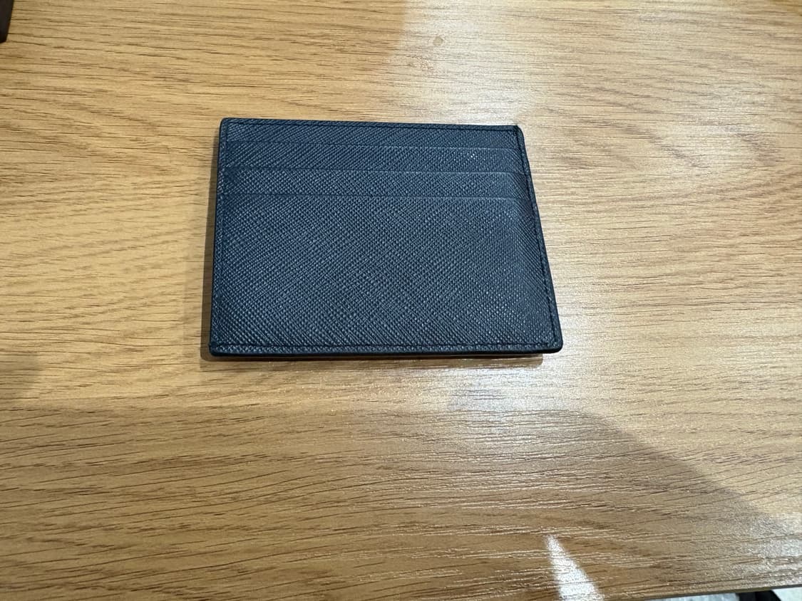 프라다 사피아노 발틱블루 카드지갑 상품이미지5