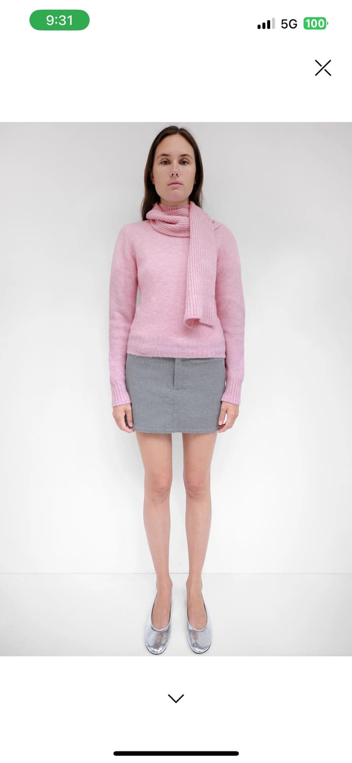 기마구아스 스카프 니트  상품이미지2