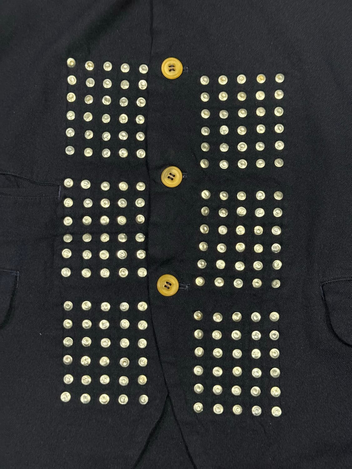 2006 꼼데가르송 스터드 폭탄 리버시블 블레이저 자켓 상품이미지5