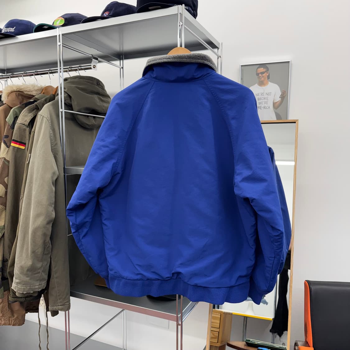 90s 랜즈앤드 Lands End 플리스 웜업 자켓 (M)   상품이미지4