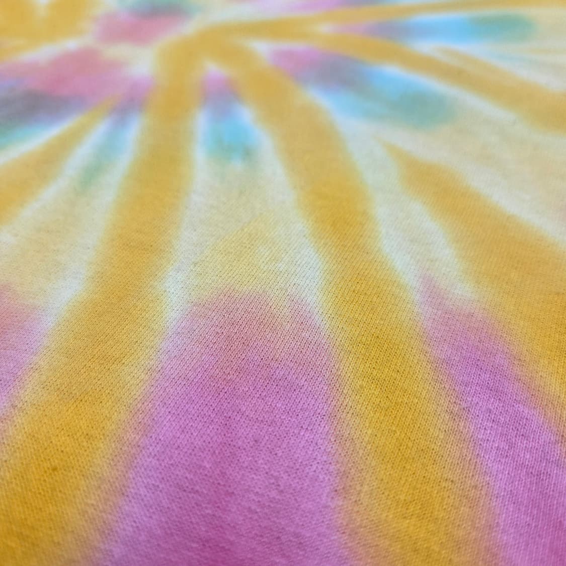 보헤미안 히피 타이다이 레인보우 소용돌이 티셔츠 상품이미지2