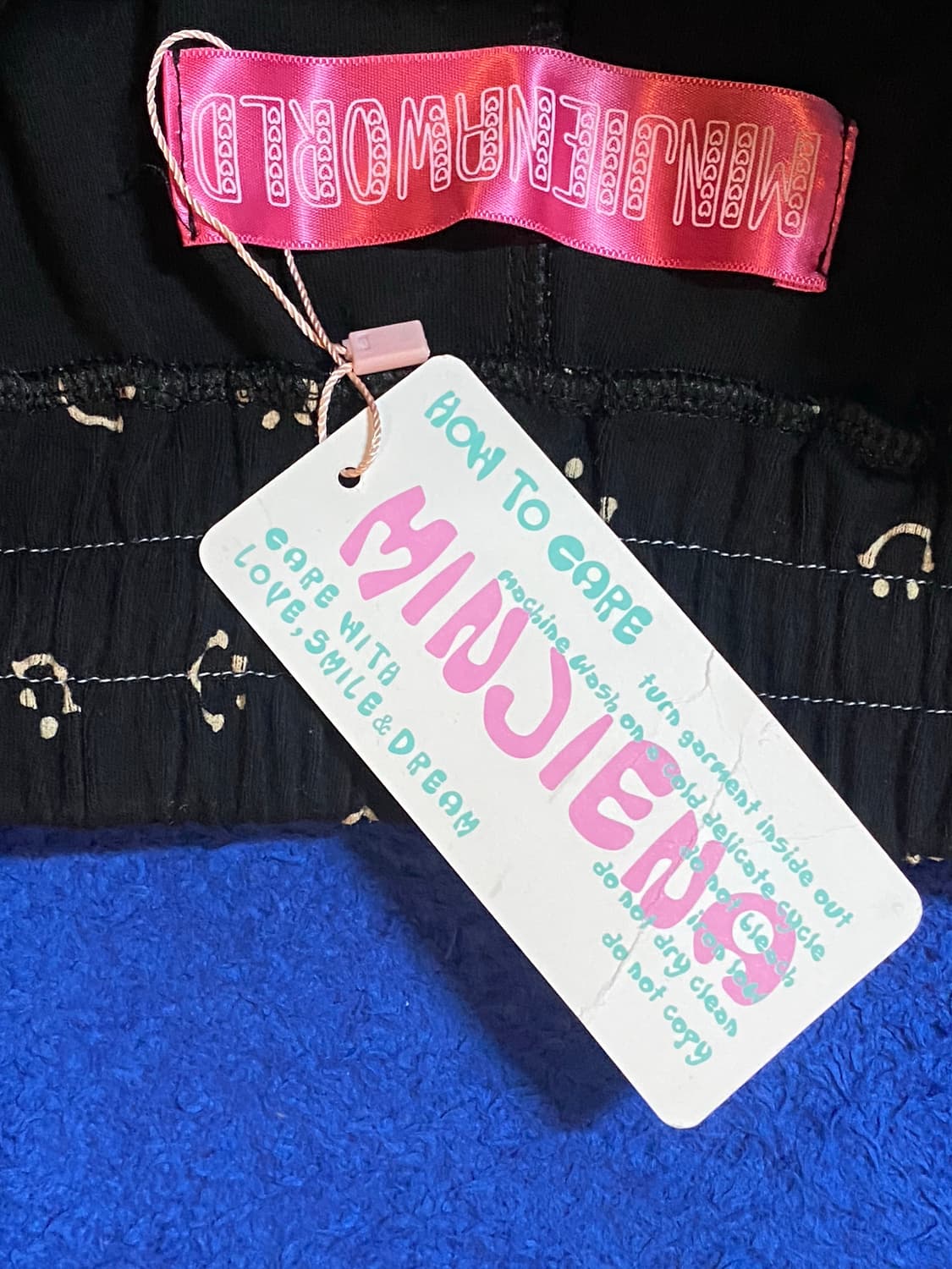 MINJIENA 민지에나 스마일 조거팬츠 블랙 상품이미지5