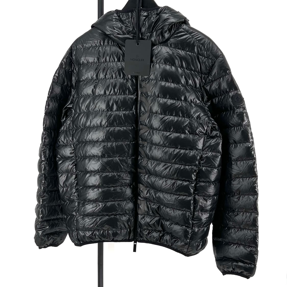 [5사이즈] 몽클레어 라우젯 경량패딩 후드 자켓 블랙  상품이미지2