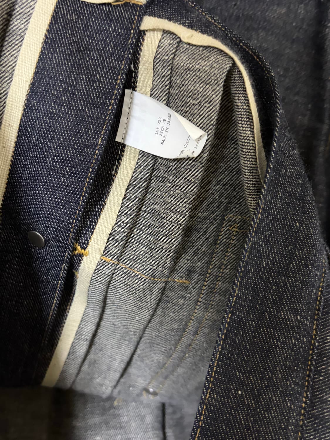 [38] 타이가 타카하시 Lot 703 데님자켓  상품이미지4