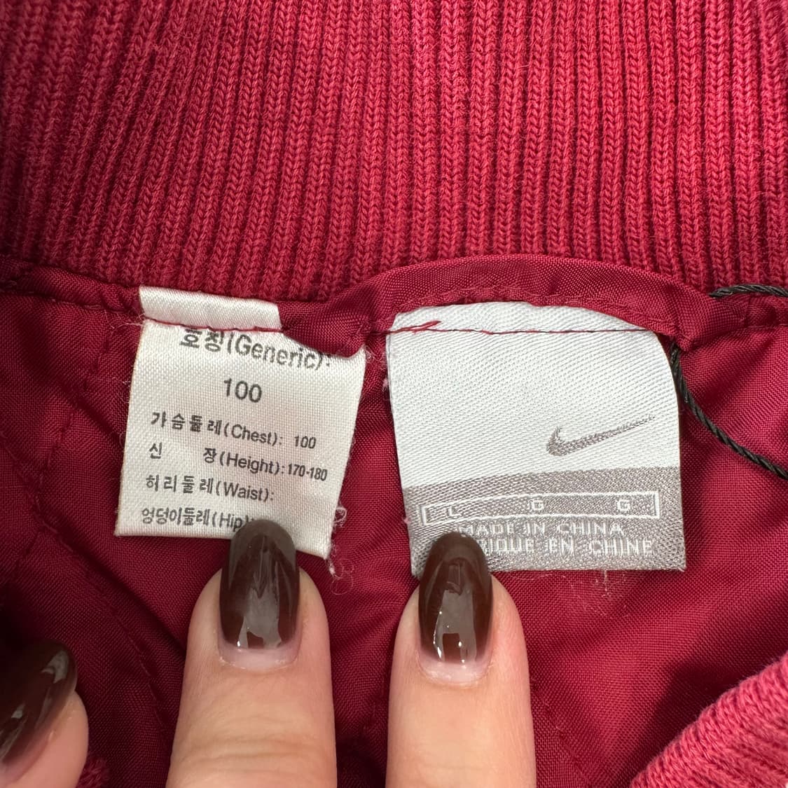 60. 00년대 나이키 바시티 자켓 상품이미지3