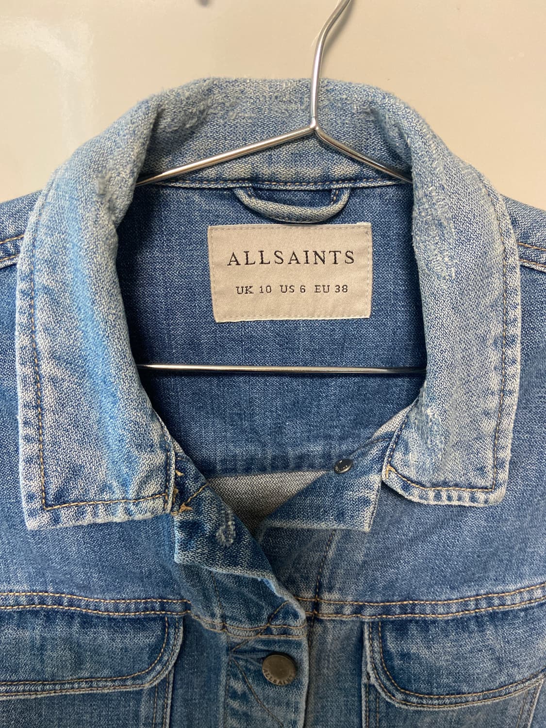 All Saints 올세인츠 블루버드 데님 자켓 상품이미지5