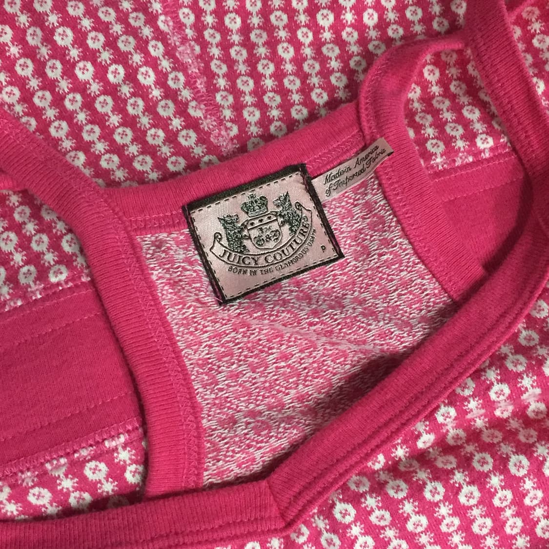 Juicy couture 네오갸루 핫핑크 슬리브리스 점프슈트 상품이미지4