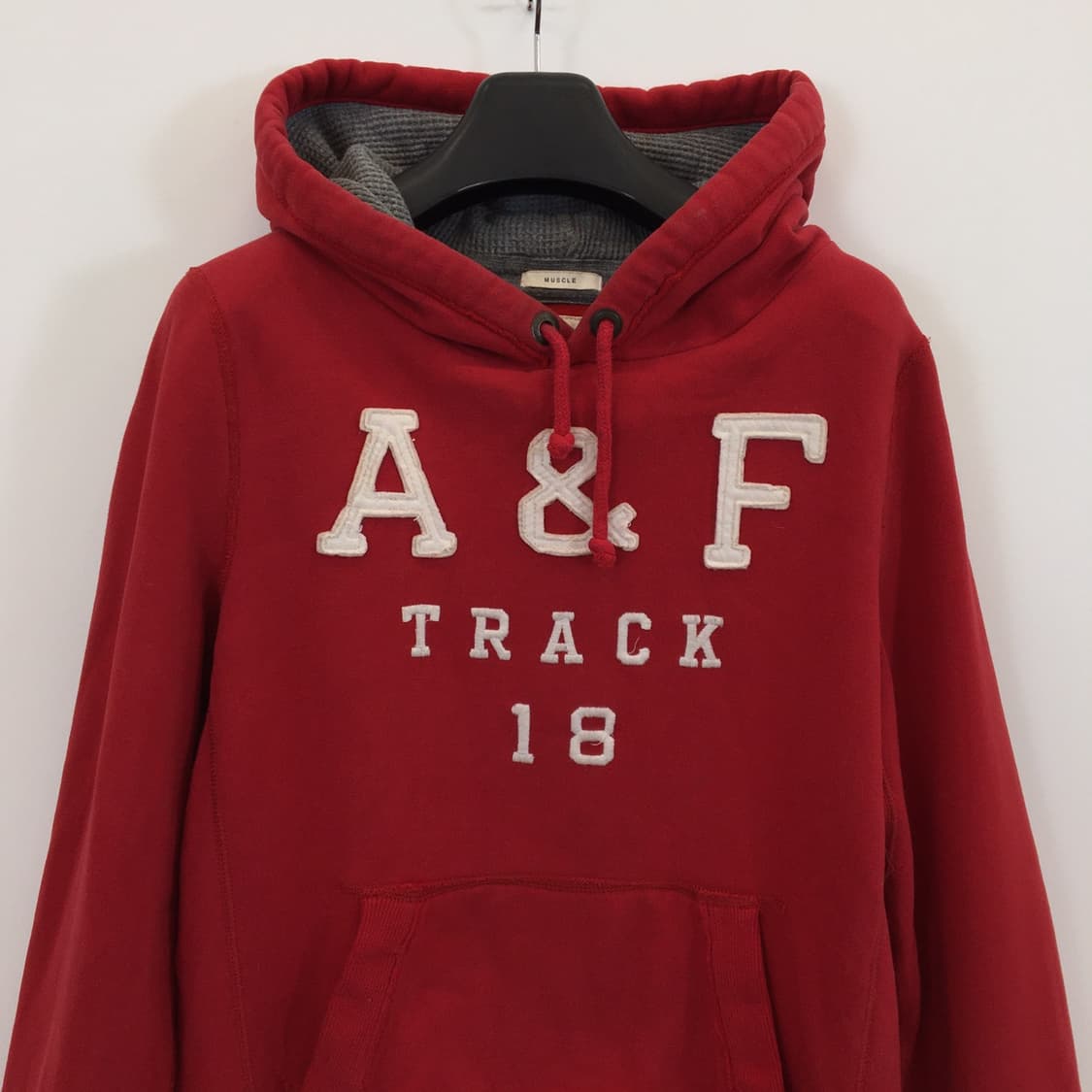 아베크롬비 Y2K 후드 M 레드  상품이미지2