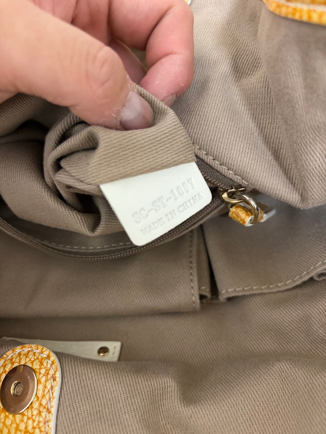 셀린느 07s 마카담 데님 호보백 상품이미지5