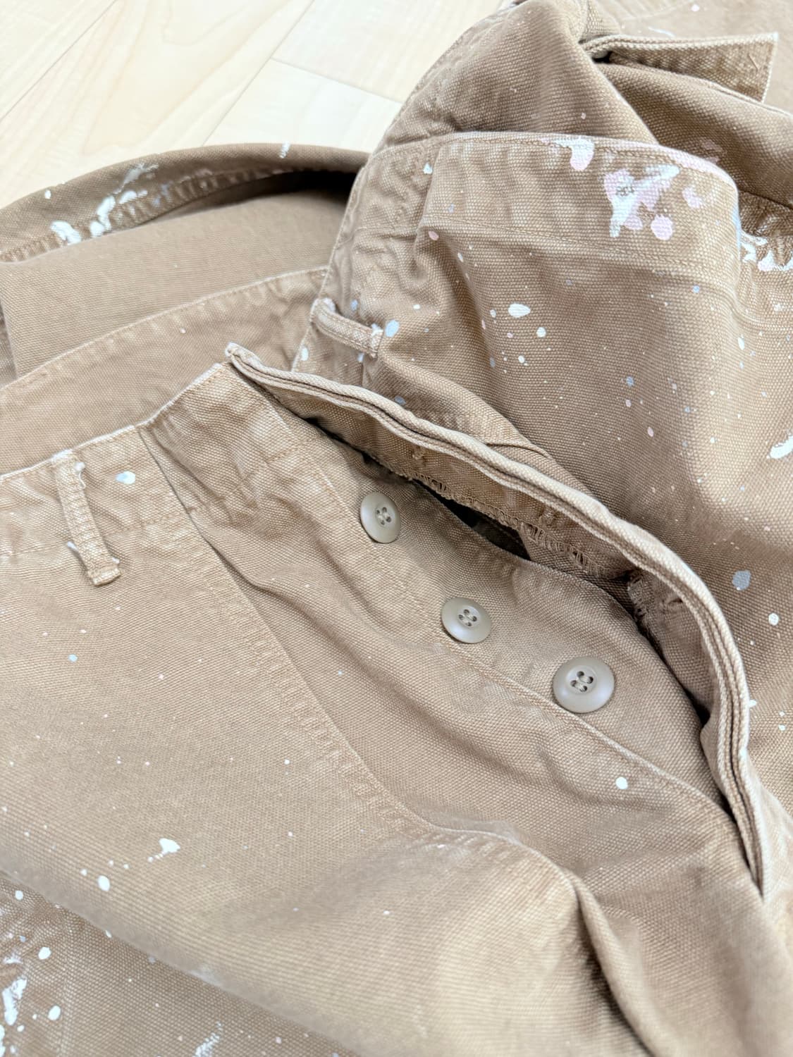 오어슬로우X시프트지 페인팅 퍼티그 팬츠 상품이미지6