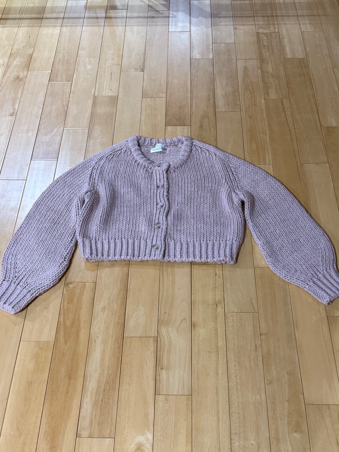 시에 릴리 벌룬 슬리브 가디건 상품이미지2