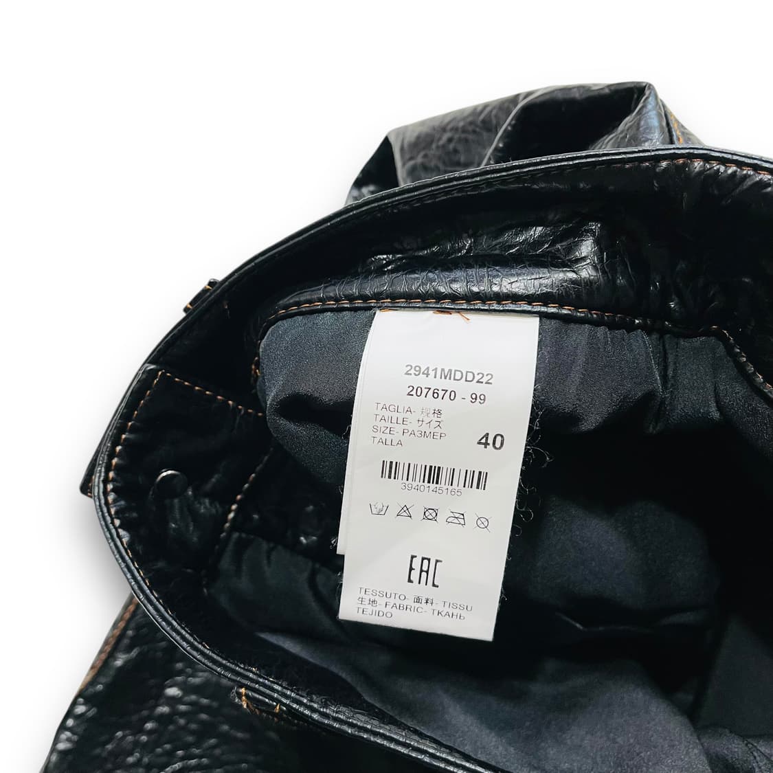 MSGM Women's black midi skirt 상품이미지6