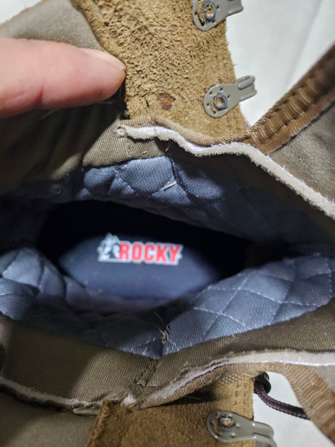 미군오리지날 SV2 로키 컴뱃부츠신품  상품이미지6