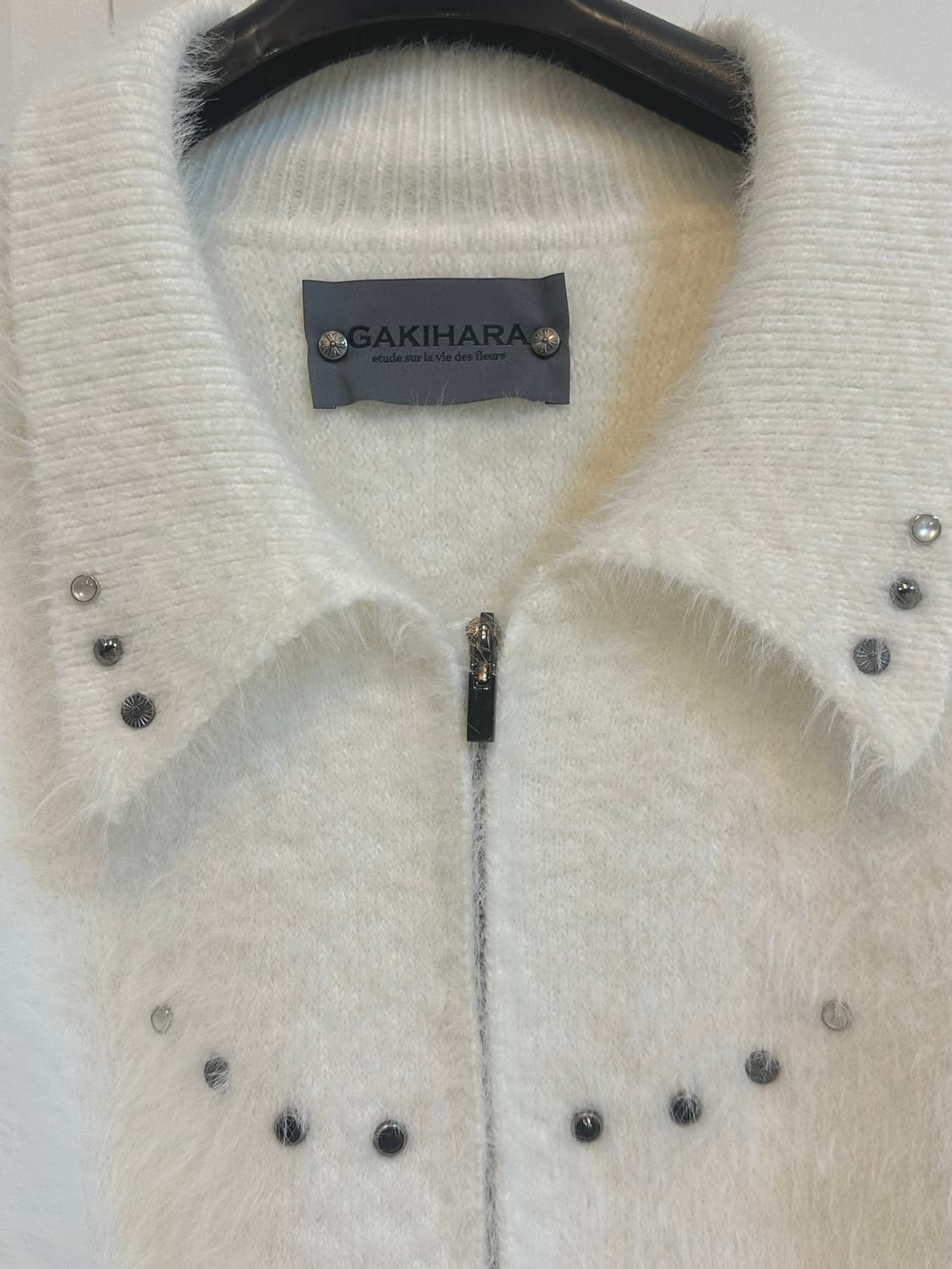 가키하라 Yumeki knit zip up 상품이미지3