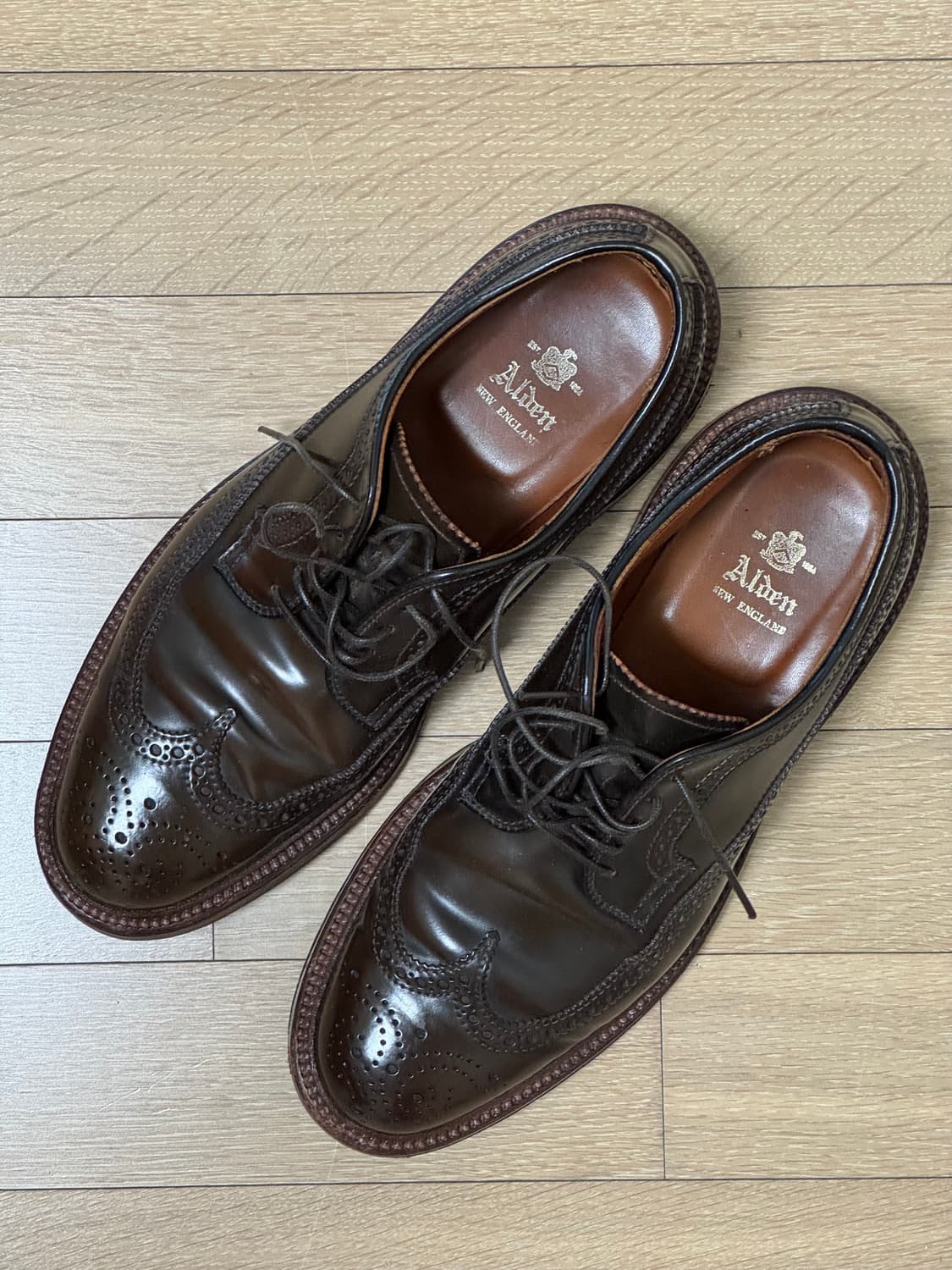 알든 시가쉘 코도반 롱윙  상품이미지2