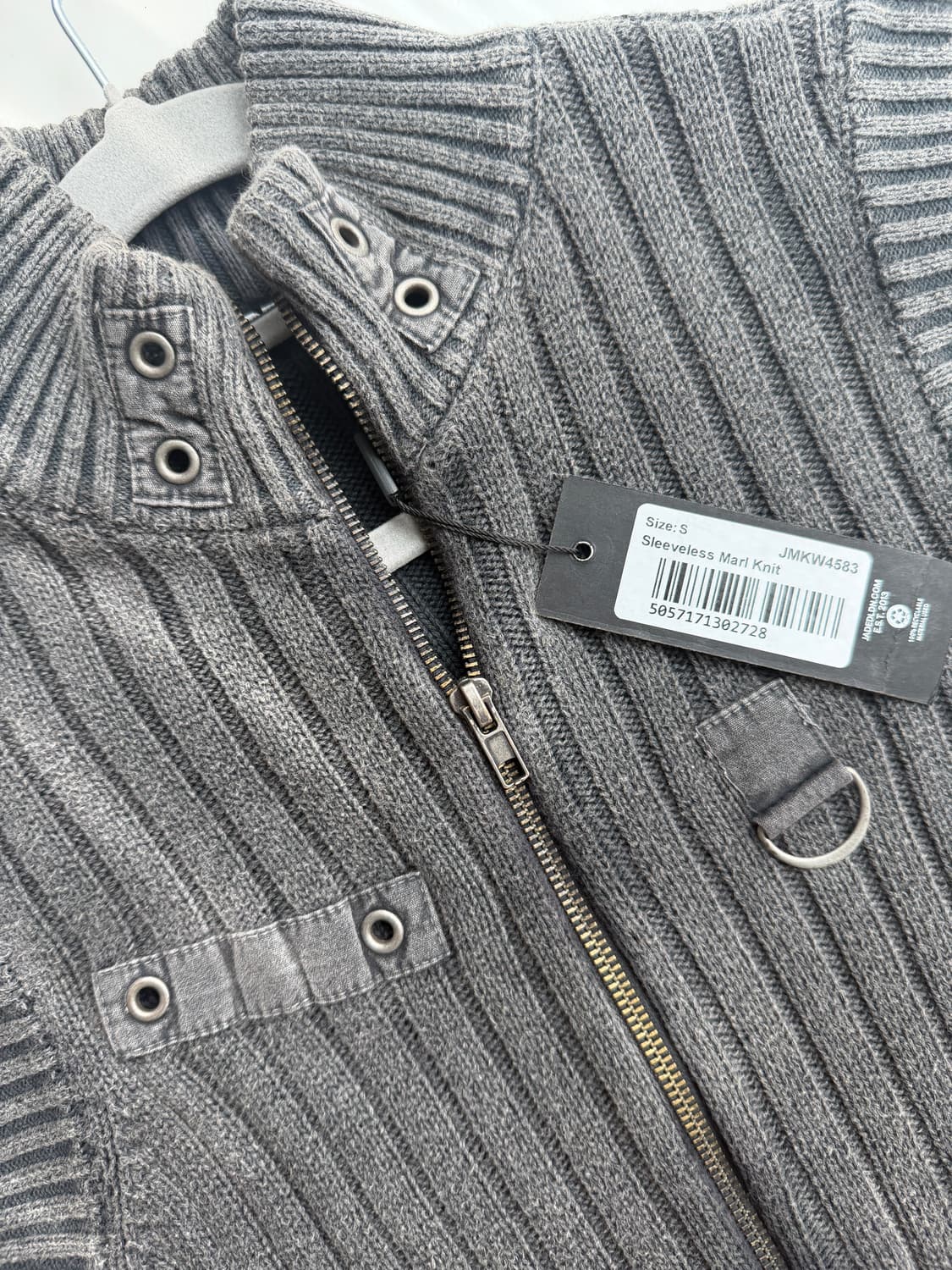 제이디드런던 니트 베스트s(새상품 상품이미지3