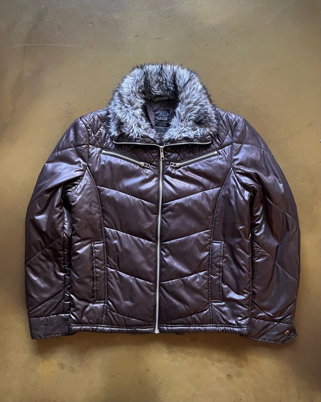 90-00s LOUIS CHAVLON V-Kei Fur Padded JK 상품이미지3
