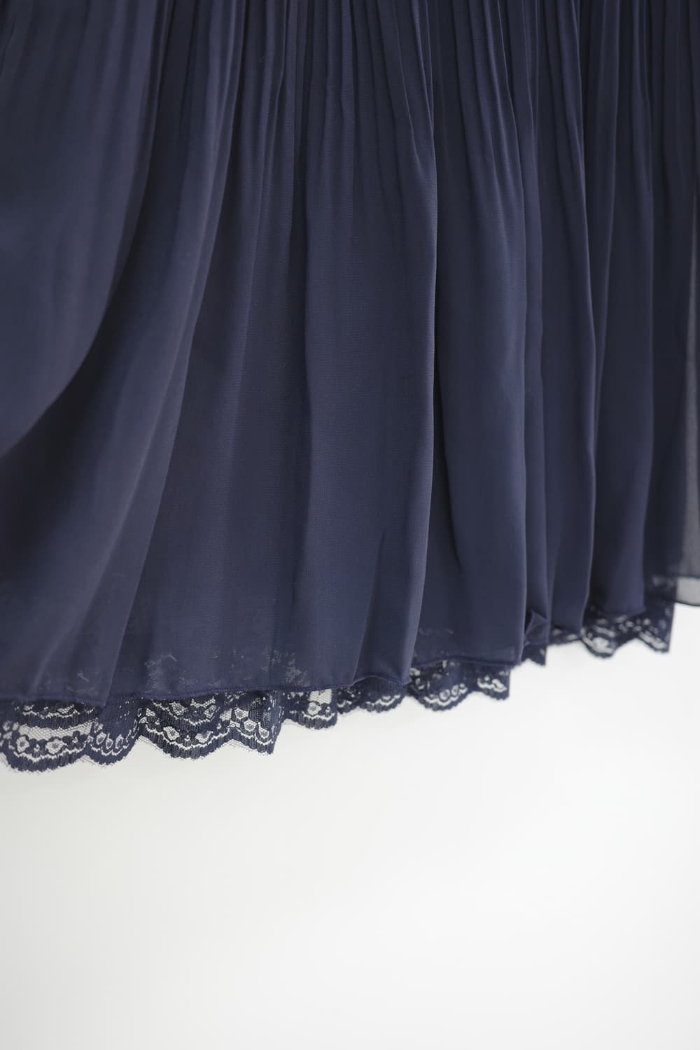 Clos shi navy flare lovely Skirt 상품이미지5