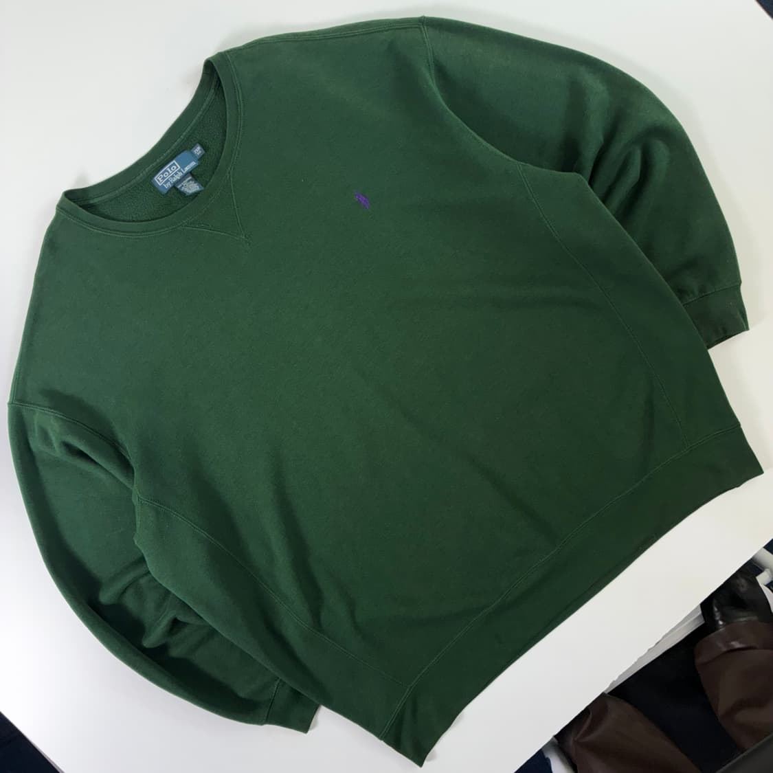 Polo  폴로 랄프로렌 자수 그린 빅 맨투맨  상품이미지2