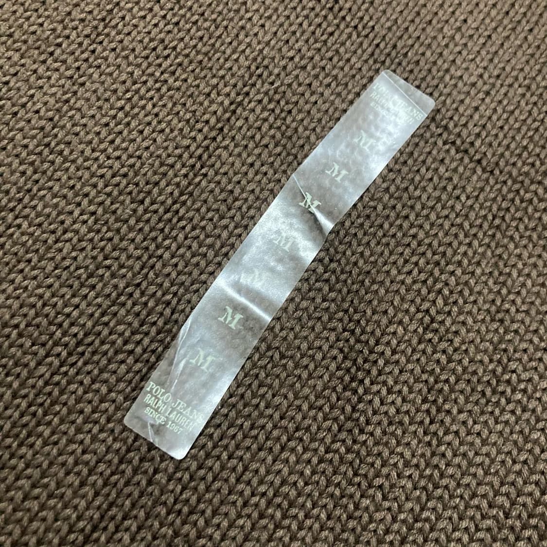 폴로랄프로렌 폴로 진스 RL 브라운 반집업 니트 상품이미지5