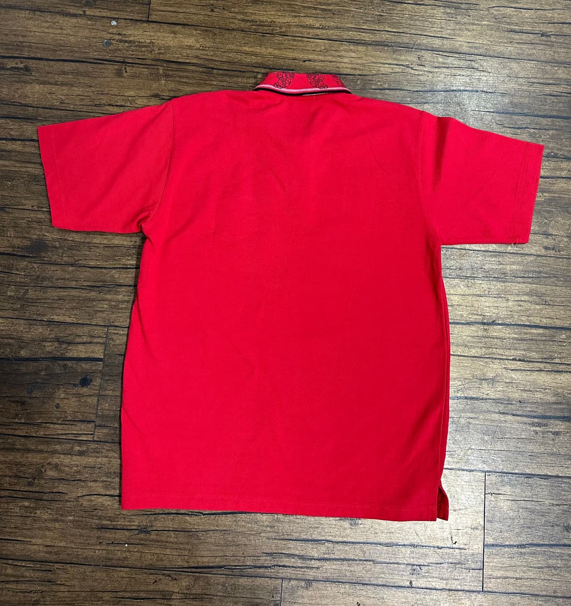 블랙갱스 BGA 레드 반팔 카라 티셔츠 L 새제품 올드스쿨 상품이미지5