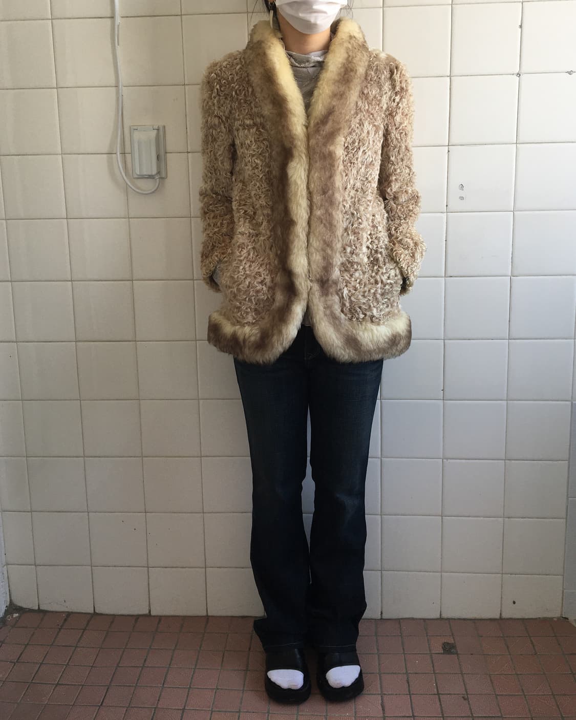 Lamb fur jacket 상품이미지6