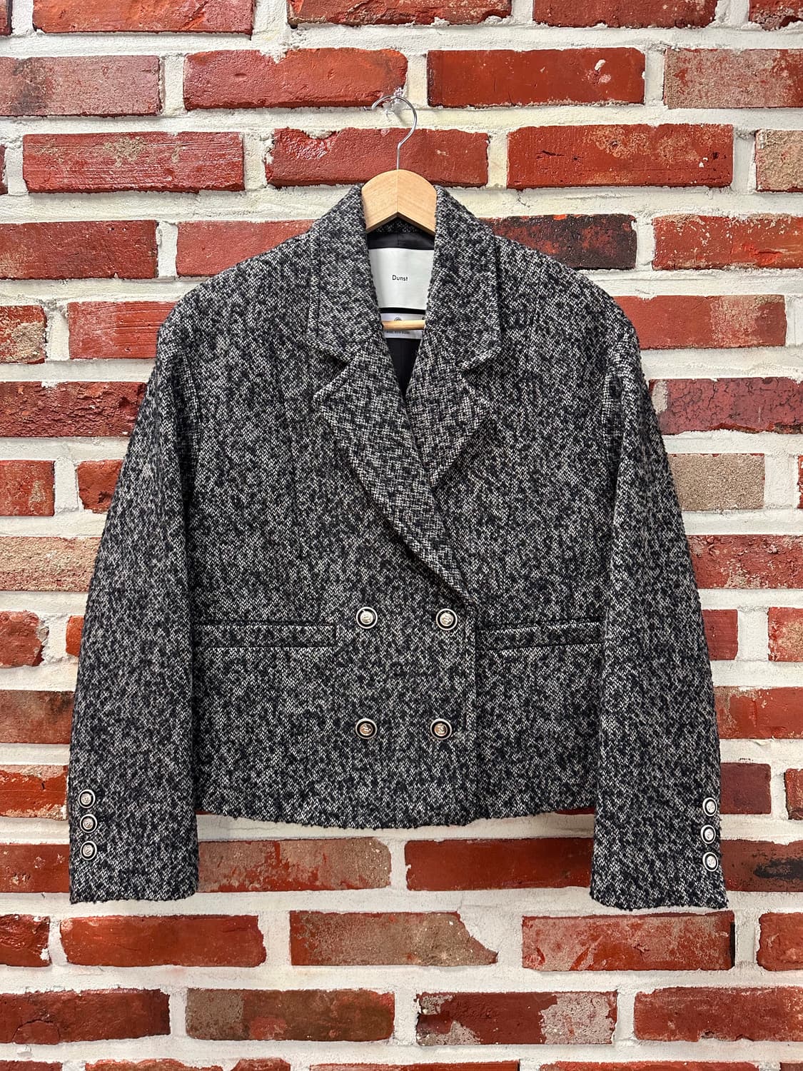 (S)던스트 23FW 볼륨 트위드 자켓 민트급 상품이미지2