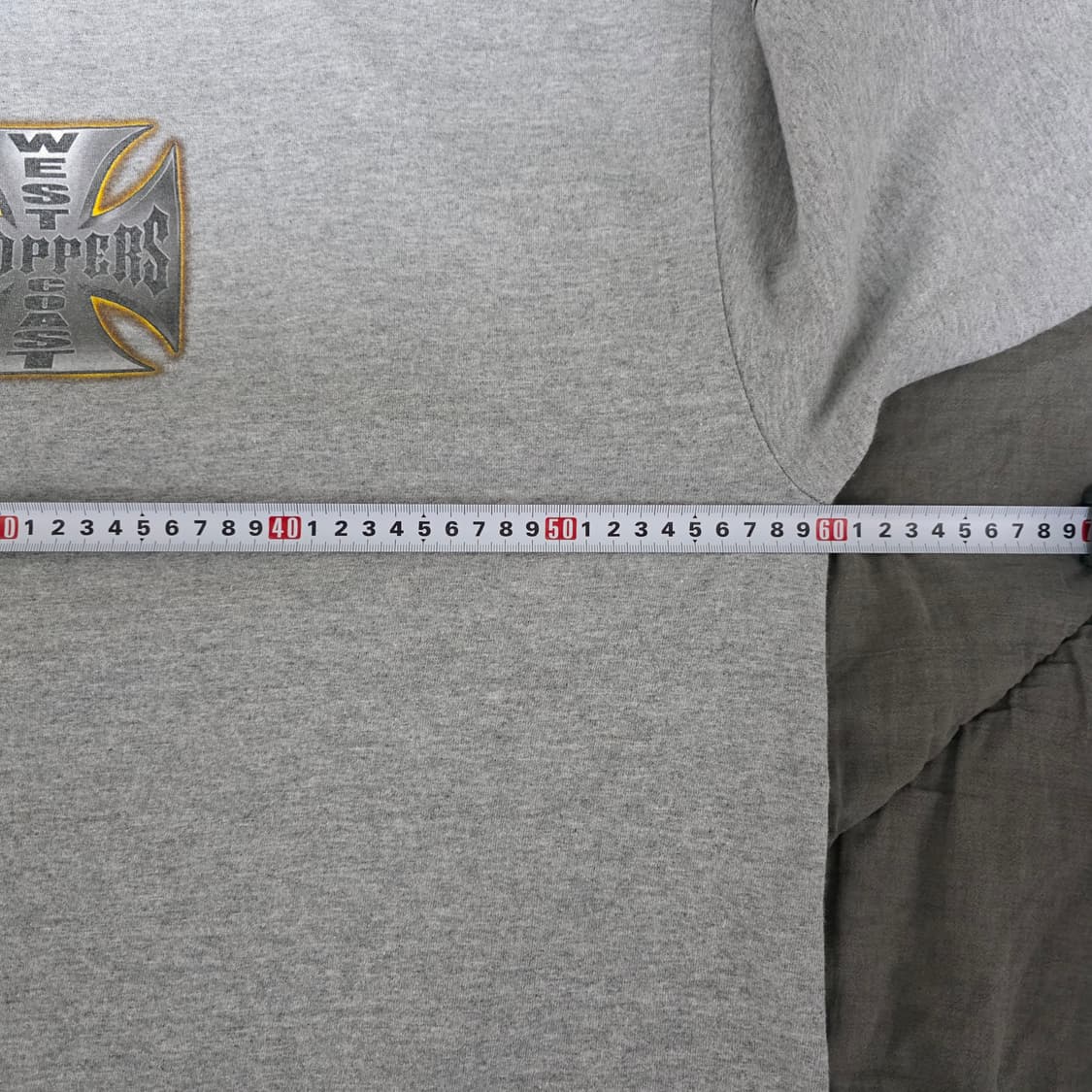 [XL] 빈티지 WCC 웨스트 코스트 차퍼스 쵸퍼 롱슬리브 그레이 상품이미지8