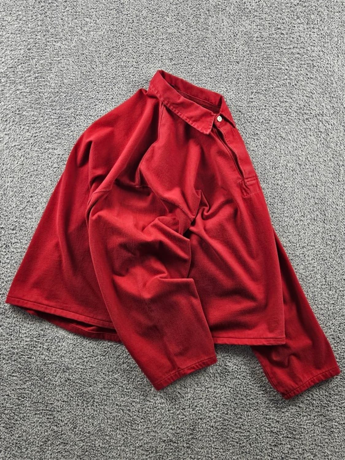 폴로랄프로렌 크롭 커스텀 럭비 티셔츠 ( XL ) / 11418 상품이미지4