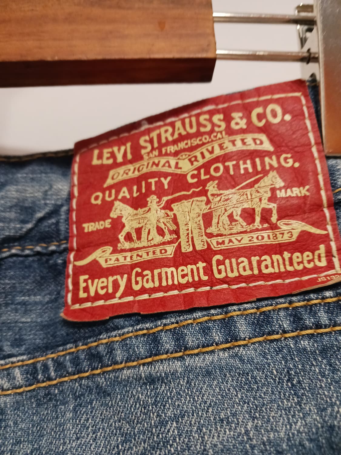 리바이스 일본판  Y2K 슬림핏데님팬츠 상품이미지5