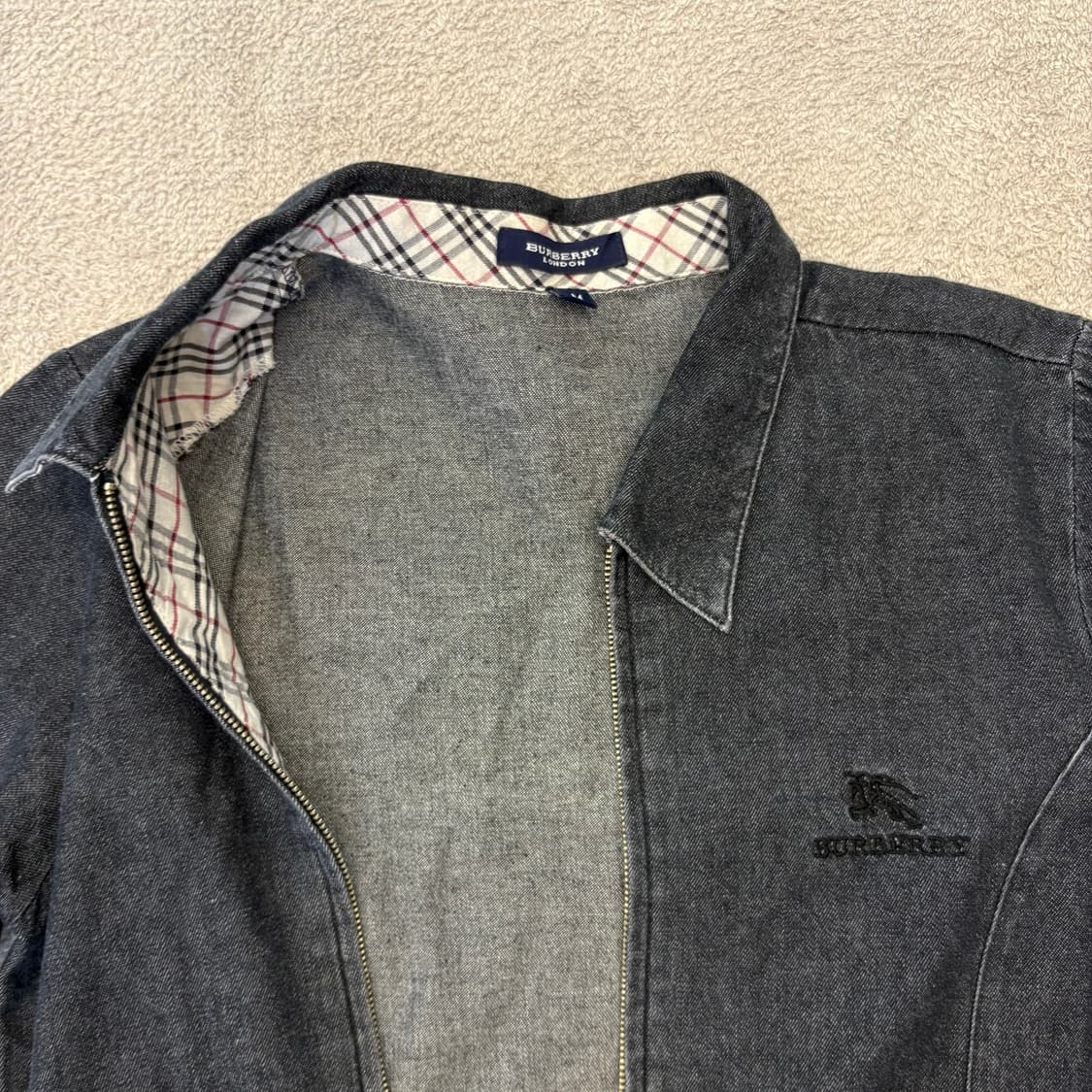 버버리 데님 집업 상품이미지7