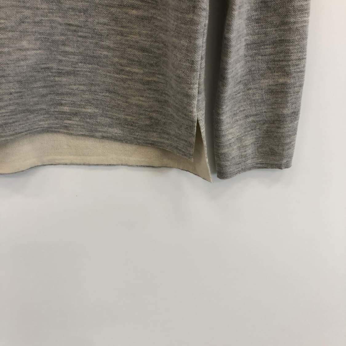 라코스테 울 100% 폴라니트 여성 90 패치로고 상품이미지3