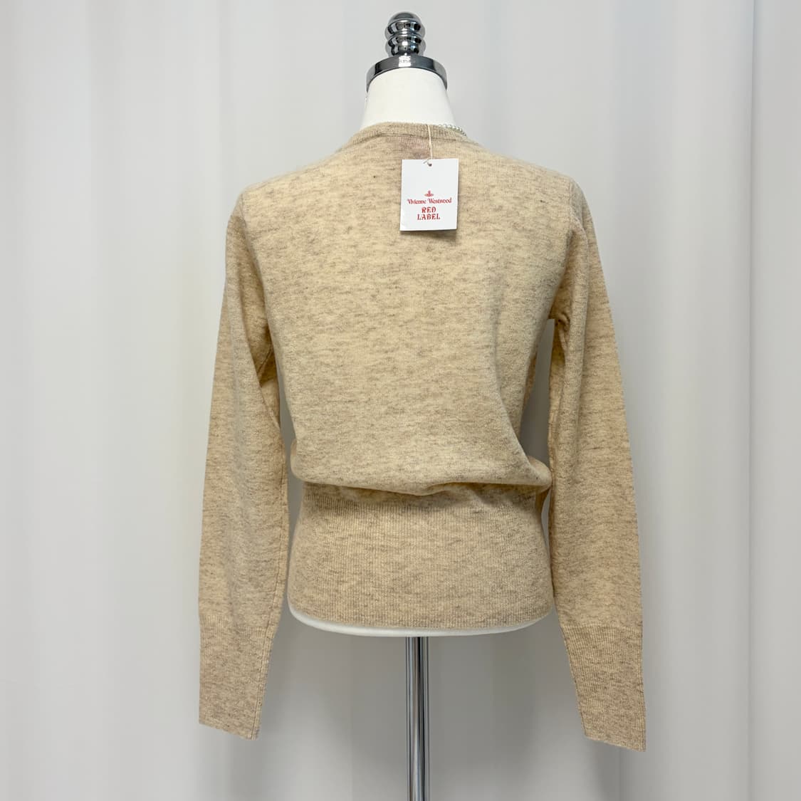 비비안웨스트우드 울 가디건 오트밀 상품이미지6