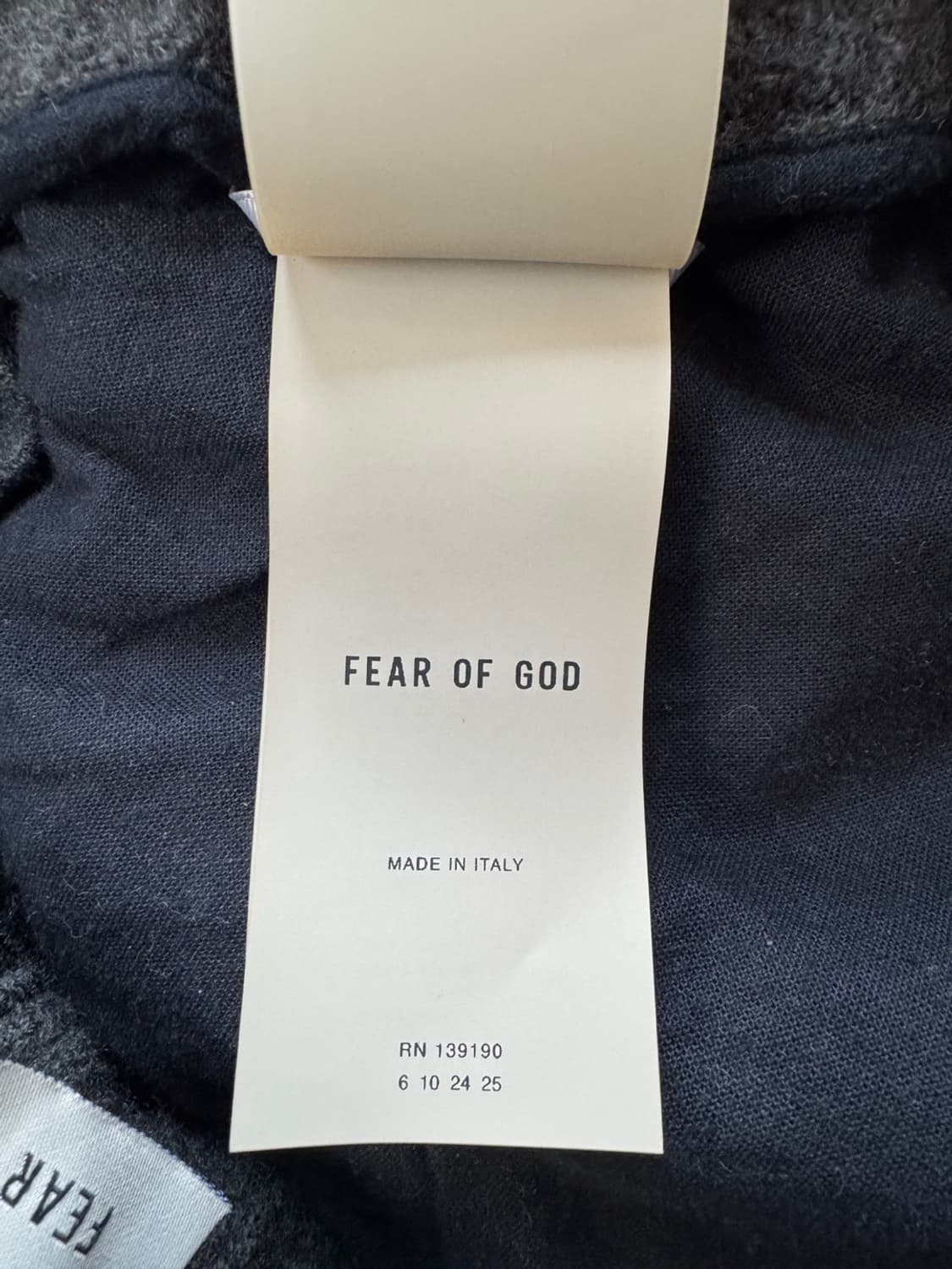 피어오브갓 8th 보일드 울 스트라이프 릴렉스 숏팬츠 7th 이터널 FO 상품이미지7