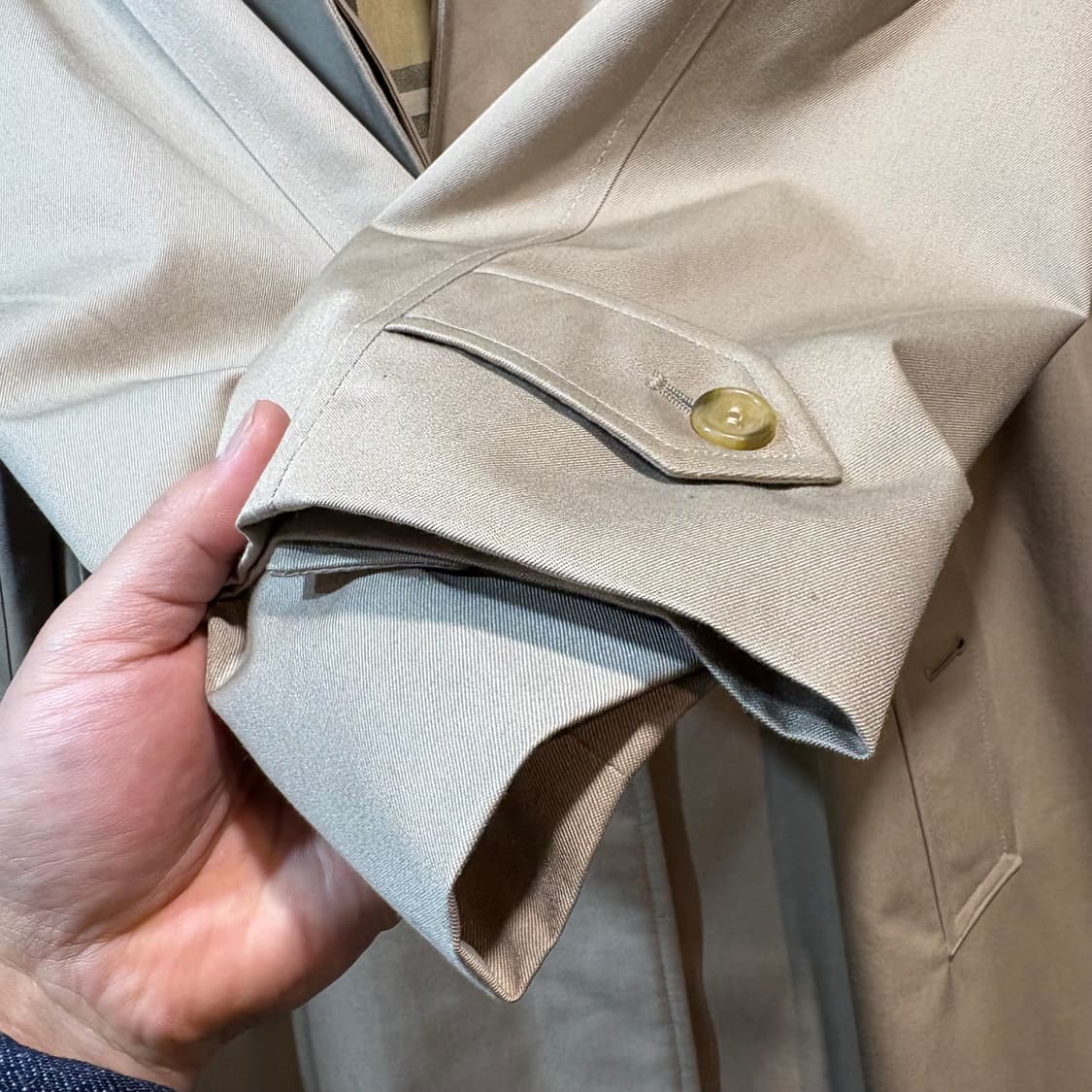 [8] BURBERRY 버버리 베이지 싱글 트렌치 코트 상품이미지2