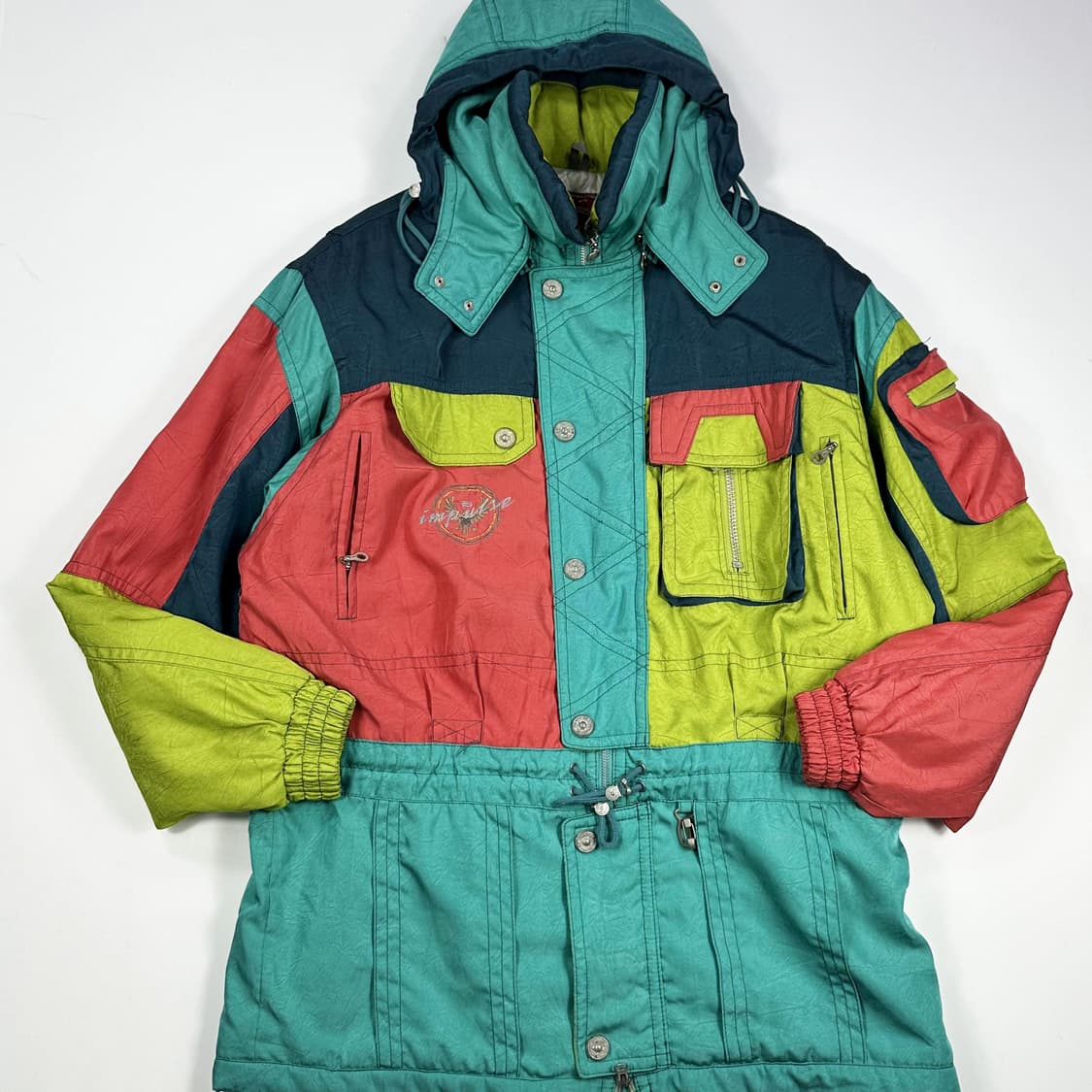 미즈노 재팬 레트로 배색 스키점퍼 자켓 (XXXL) 상품이미지2