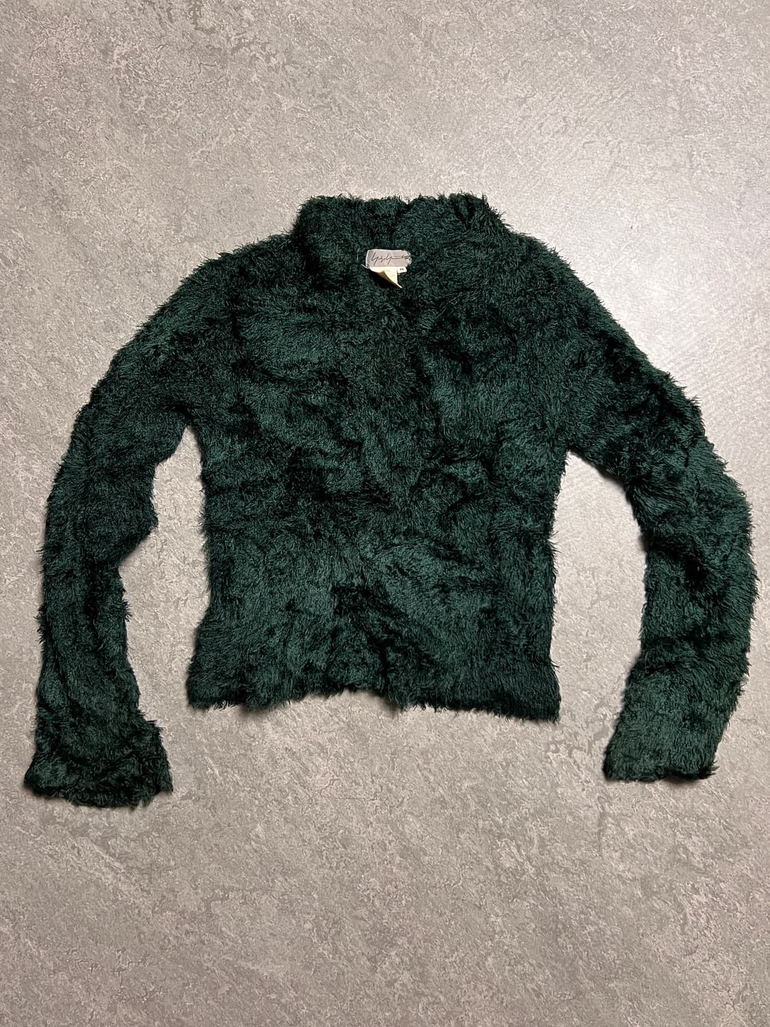 요지 야마모토 크롭 니트 상품이미지1