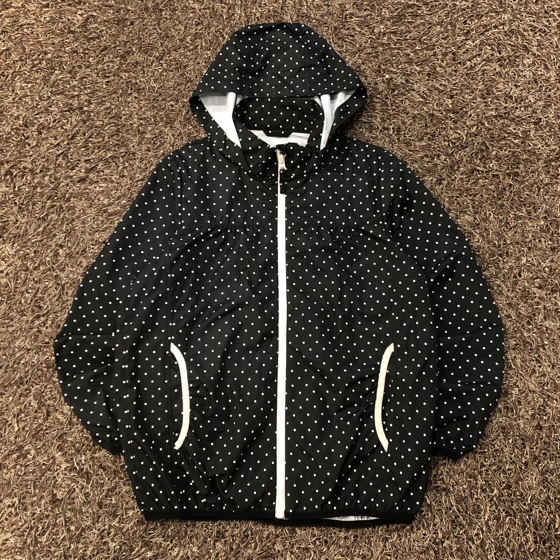 TOPVALU 도트 땡땡이 바람막이 자켓 상품이미지1